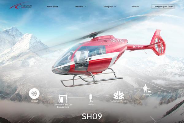 marenco-swisshelicopter.ch site used Marenco