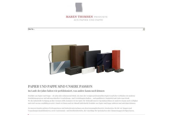 Avada theme site design template sample