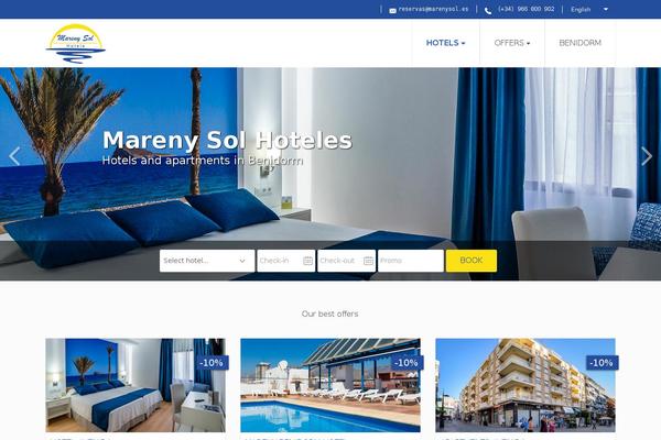 marenysol.com site used Mareny-sol-hotels-benidorm-2016