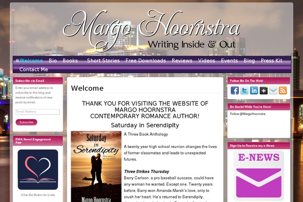 margohoornstra.com site used Suffusion