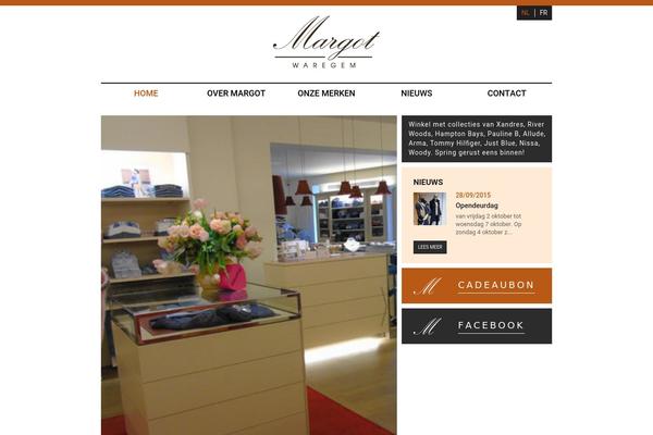 margot.be site used Margot