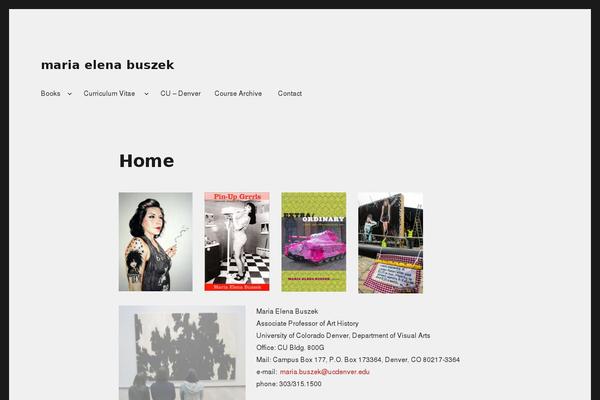 Twenty Nineteen theme site design template sample