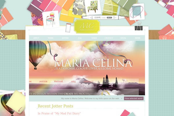 mariacelina.net site used Profession