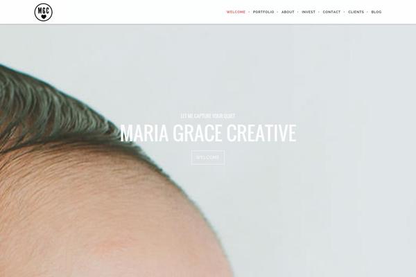 Brooklyn theme site design template sample