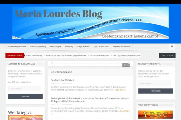 Goodnews 5.5 theme site design template sample