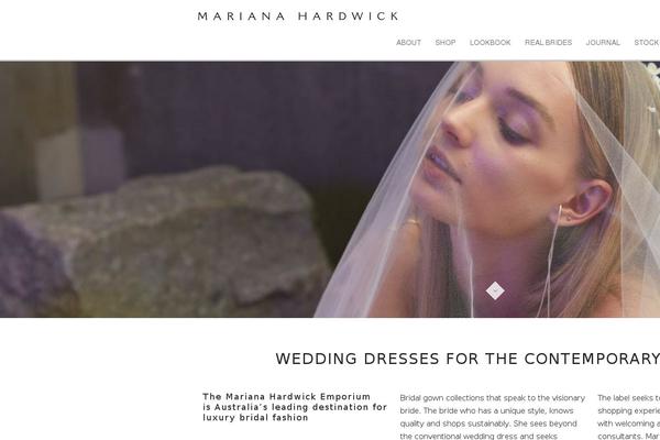 marianahardwick.com.au site used Marianahardwick