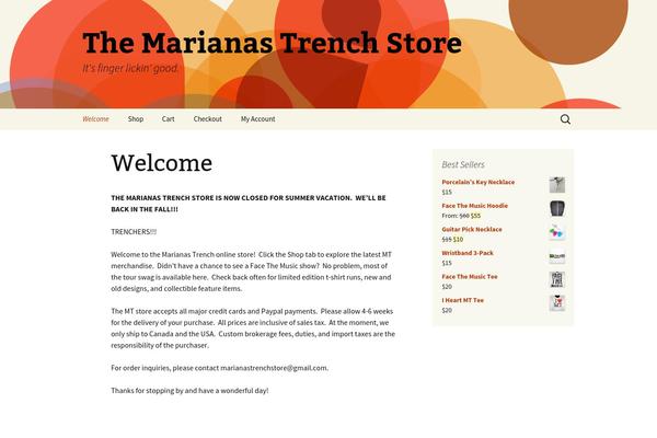 Twenty Thirteen theme site design template sample