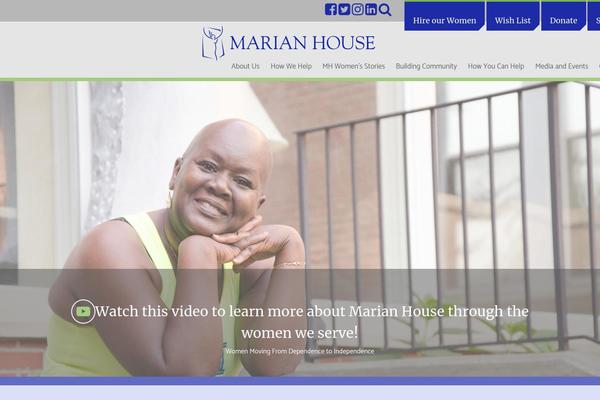 marianhouse.org site used Marionhouse