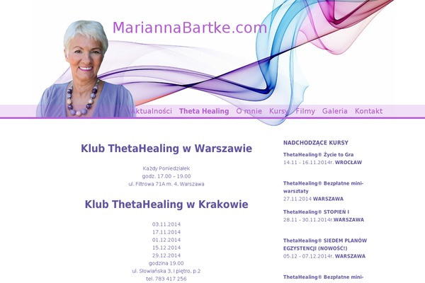 mariannabartke.com site used Divi-dla-marianna-bartke-v-2