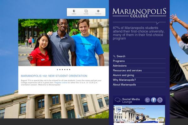marianopolis.edu site used Marianopolis2016