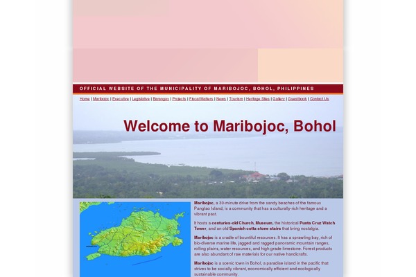 maribojoc.gov.ph site used Maribojoc