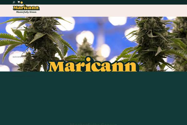 maricann.com site used Maricann