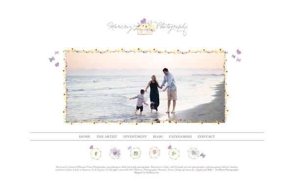 Prophoto4 theme site design template sample