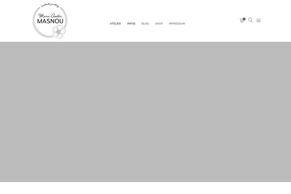 Fleur theme site design template sample