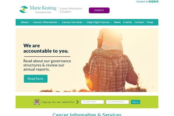 mariekeating.ie site used Marie-keating
