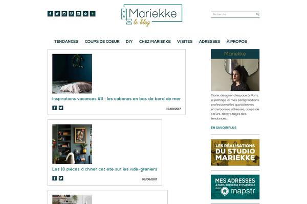 mariekke.fr site used Mariekke-v2