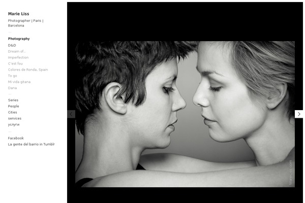 marieliss.com site used Anew
