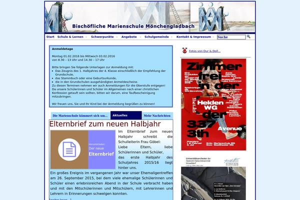 marienschule.de site used V_bebber