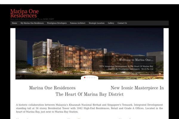 Tempera theme site design template sample