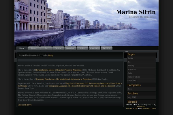 marinasitrin.com site used Black-bible