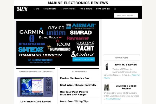 marine-electronics-reviews.com site used Marine-pro