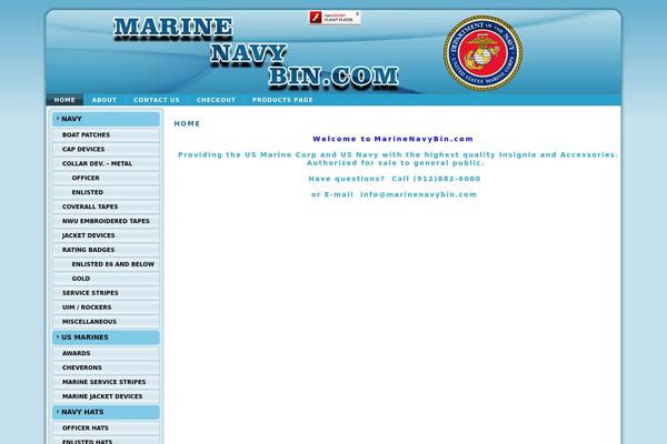 marinenavybin.com site used Marine1