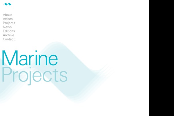 marineprojects.la site used Marine-final-theme