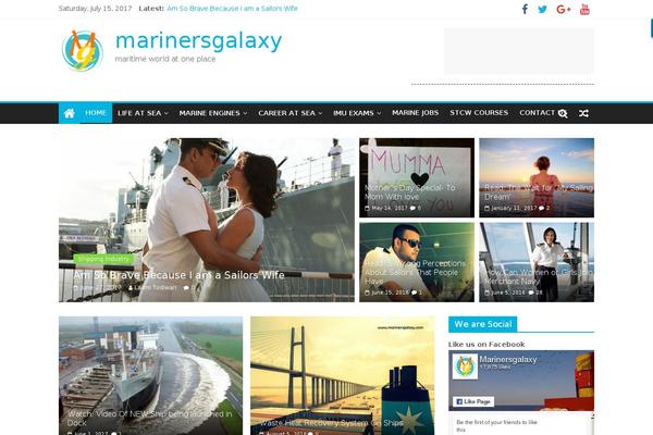 marinersgalaxy.com site used Newspaper Lite