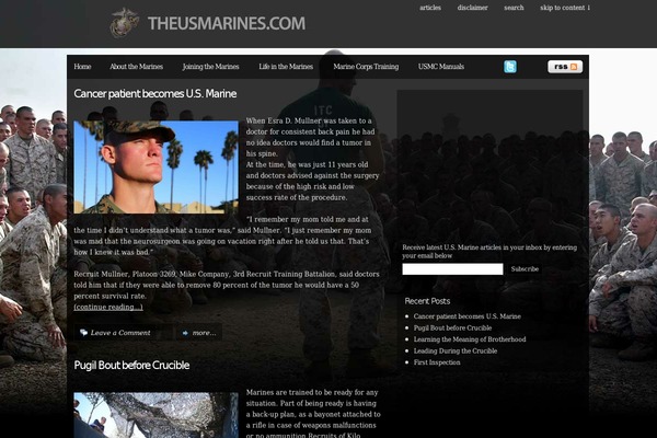 marines.cc site used Pixel