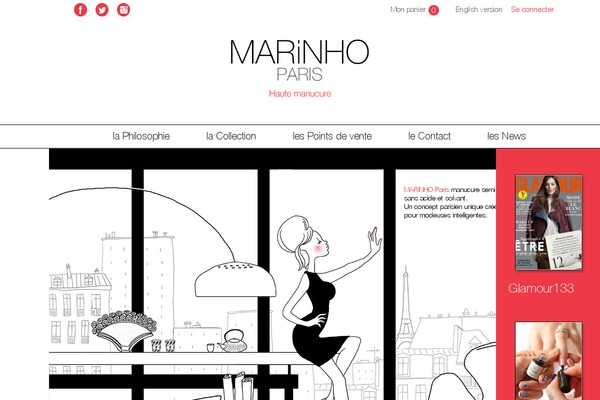 marinhoparis.com site used Marinho