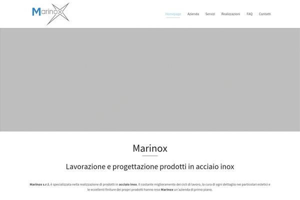 marinoxitalia.it site used Marinox