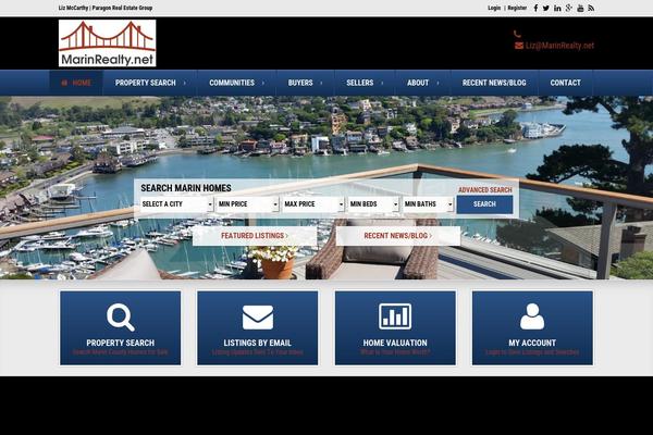 marinrealty.net site used Curb-appeal-evolved