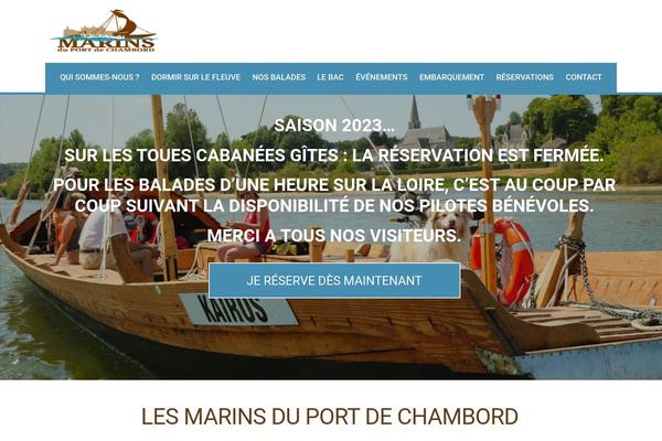marins-port-chambord.fr site used Marins-du-port-de-chambord