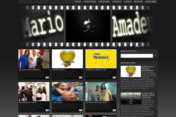 Video Flick theme site design template sample