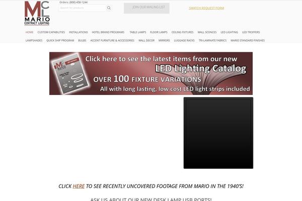 mariocontractlighting.com site used Idstore_2014