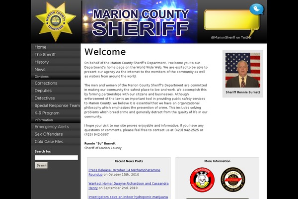 marioncosheriff.com site used Mcsd