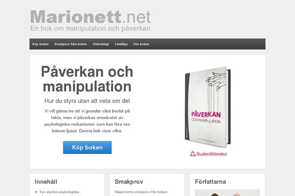 marionett.net site used Responsive