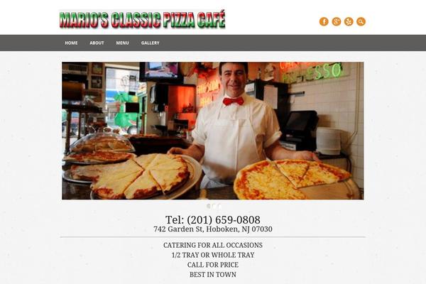 Restaurateur theme site design template sample