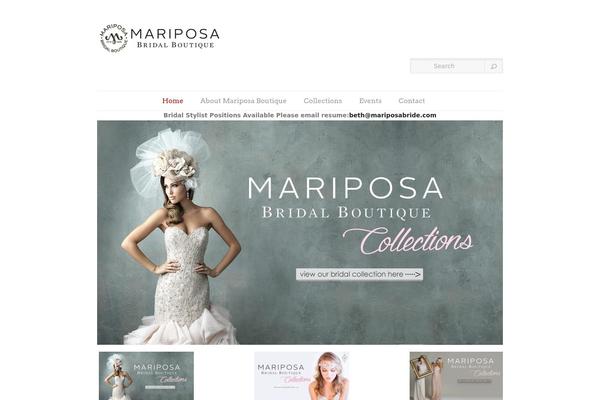 mariposabride.com site used Realphotographytheme