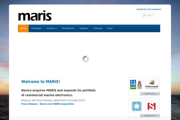 maris.no site used Mariswww