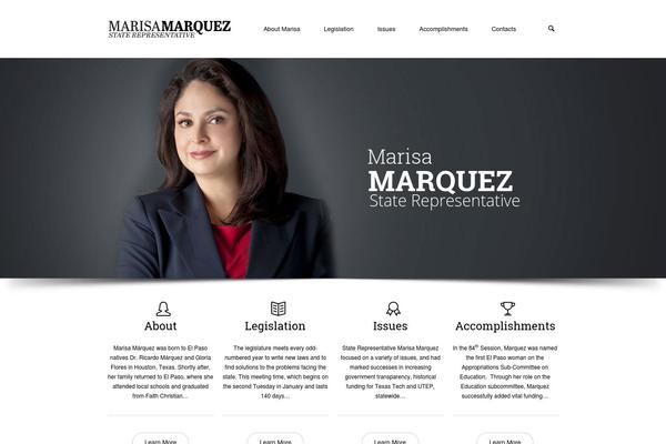 marisamarquez.com site used Politics