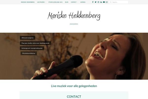 mariske.nl site used Simple-elegant