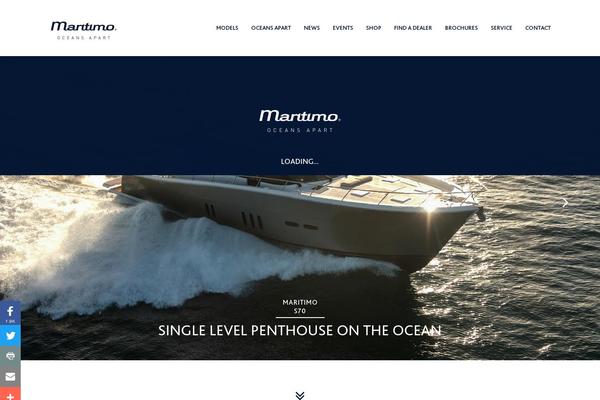 maritimo.com.au site used Maritimo