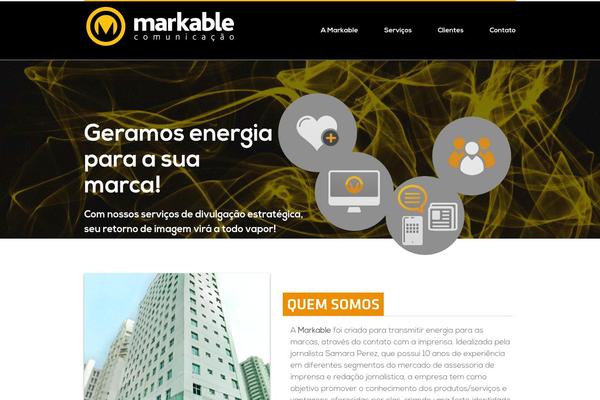markable.com.br site used Markable