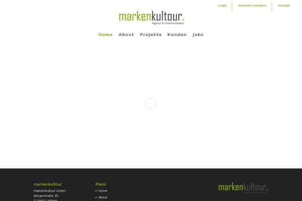 Mkt theme site design template sample