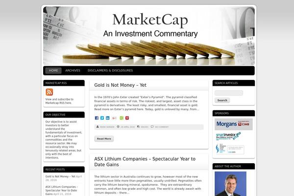 marketcap.com.au site used Quazilium
