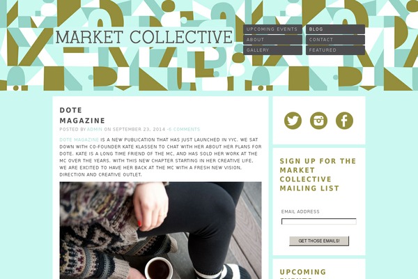 marketcollective.ca site used Organic_verbage