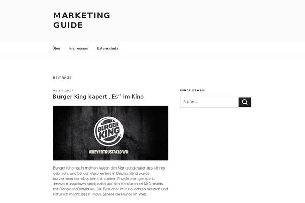 marketing-gui.de site used Duesseldorf