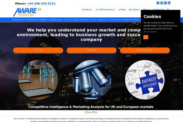 marketing-intelligence.co.uk site used X Child