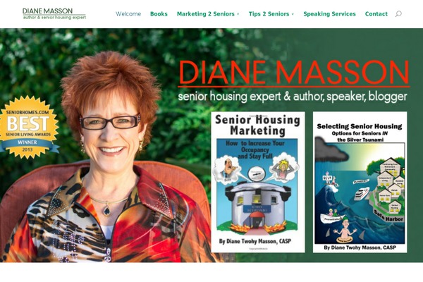 Divi theme site design template sample